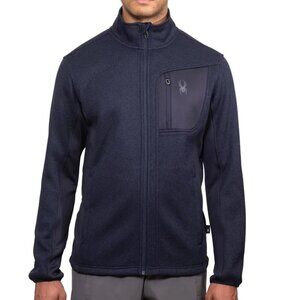 NWT - Spyder Men's Full Zip Jacket Blue – Size L